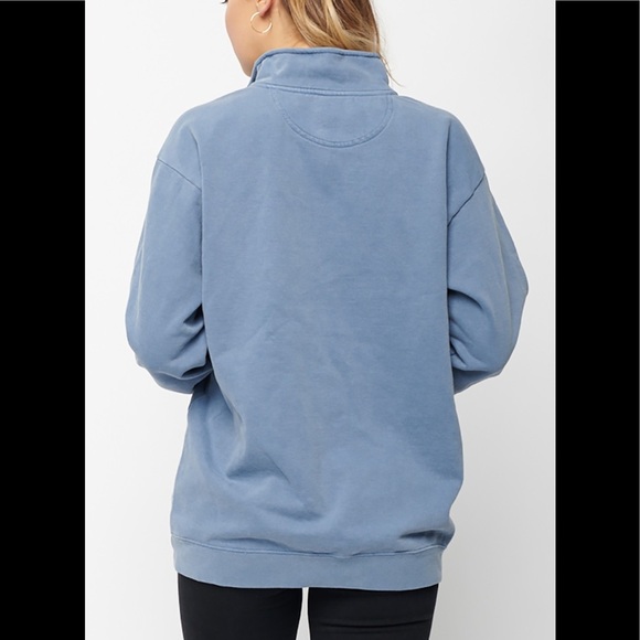 COMFORT COLORS Quarter Zip Sweatshirt with Ribbed Cuffs and Waistband 2XL NEW - Picture 10 of 10